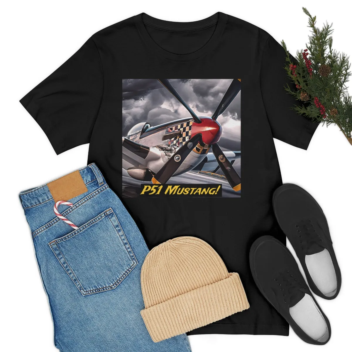 P51 Mustang! Short Sleeve Tee
