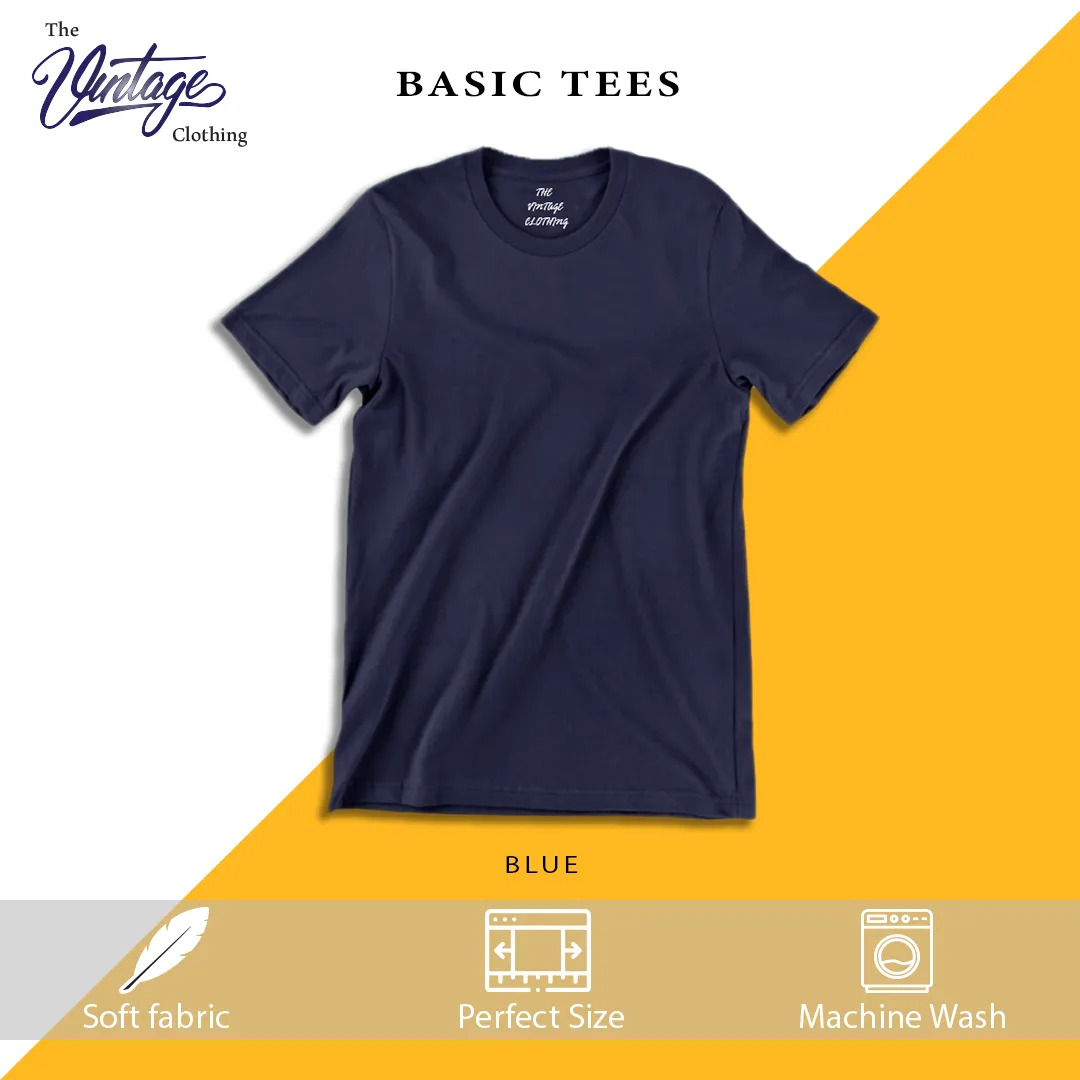 Pack of 3 plain Half sleeves T-Shirt