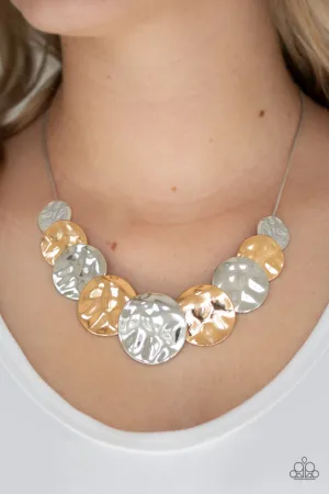 Paparazzi -A Daring DISCovery -Silver Necklace