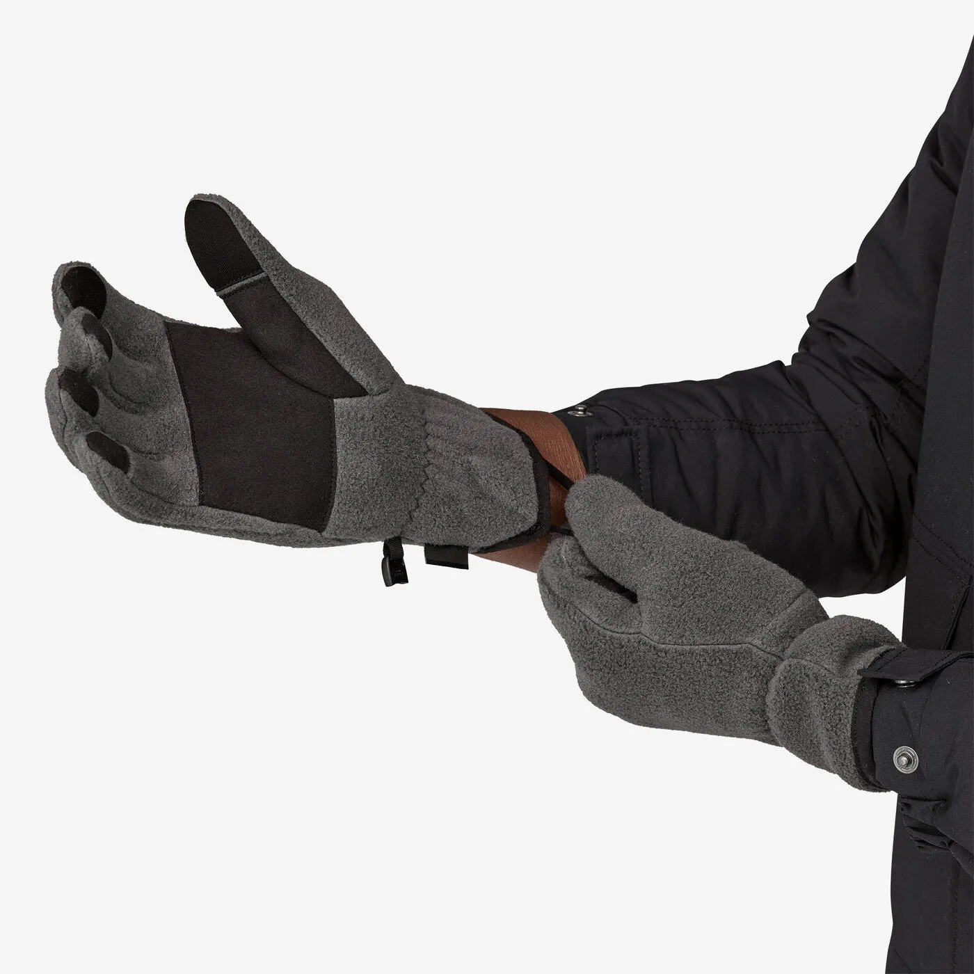 Patagonia - Synchilla Fleece Gloves - Forge Grey