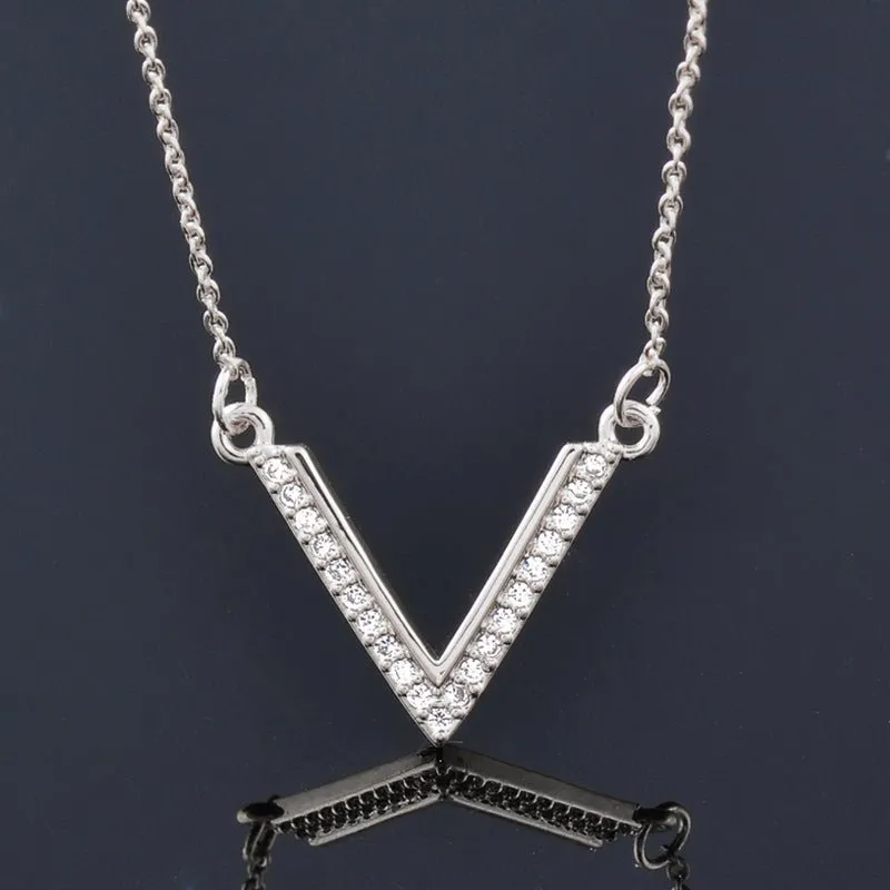 Pave Zircon Circle Pendant Choker Chain Necklace For Women Jewelry