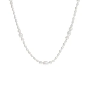 Pearl Multi Cluster Necklace