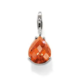 Pendant Orange Tear Drop
