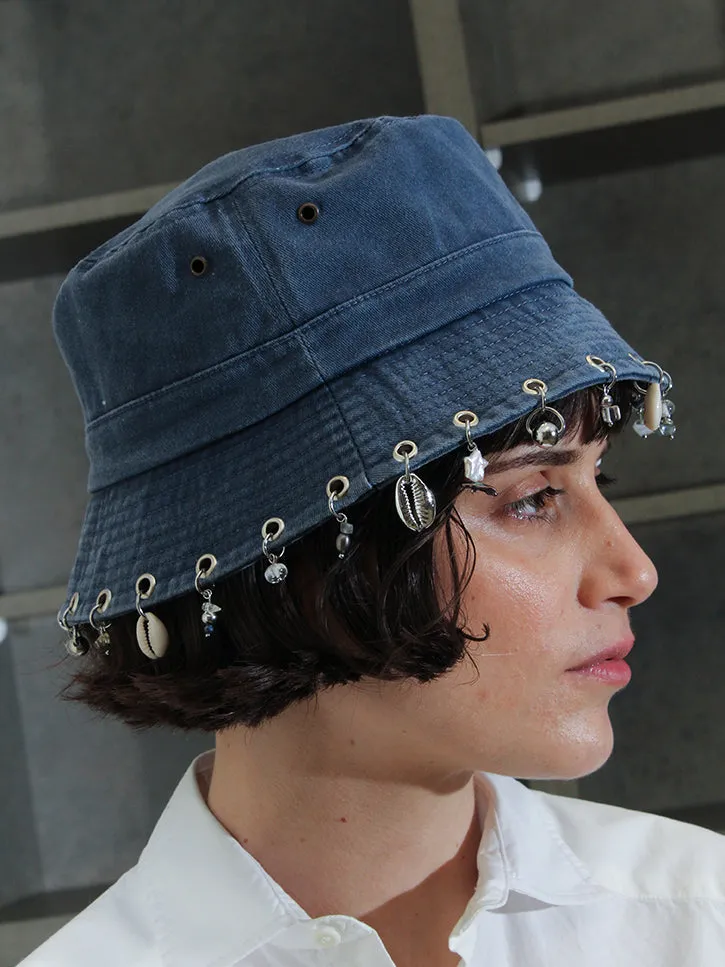 Perfume Studio Treasure Bucket Hat, Blue