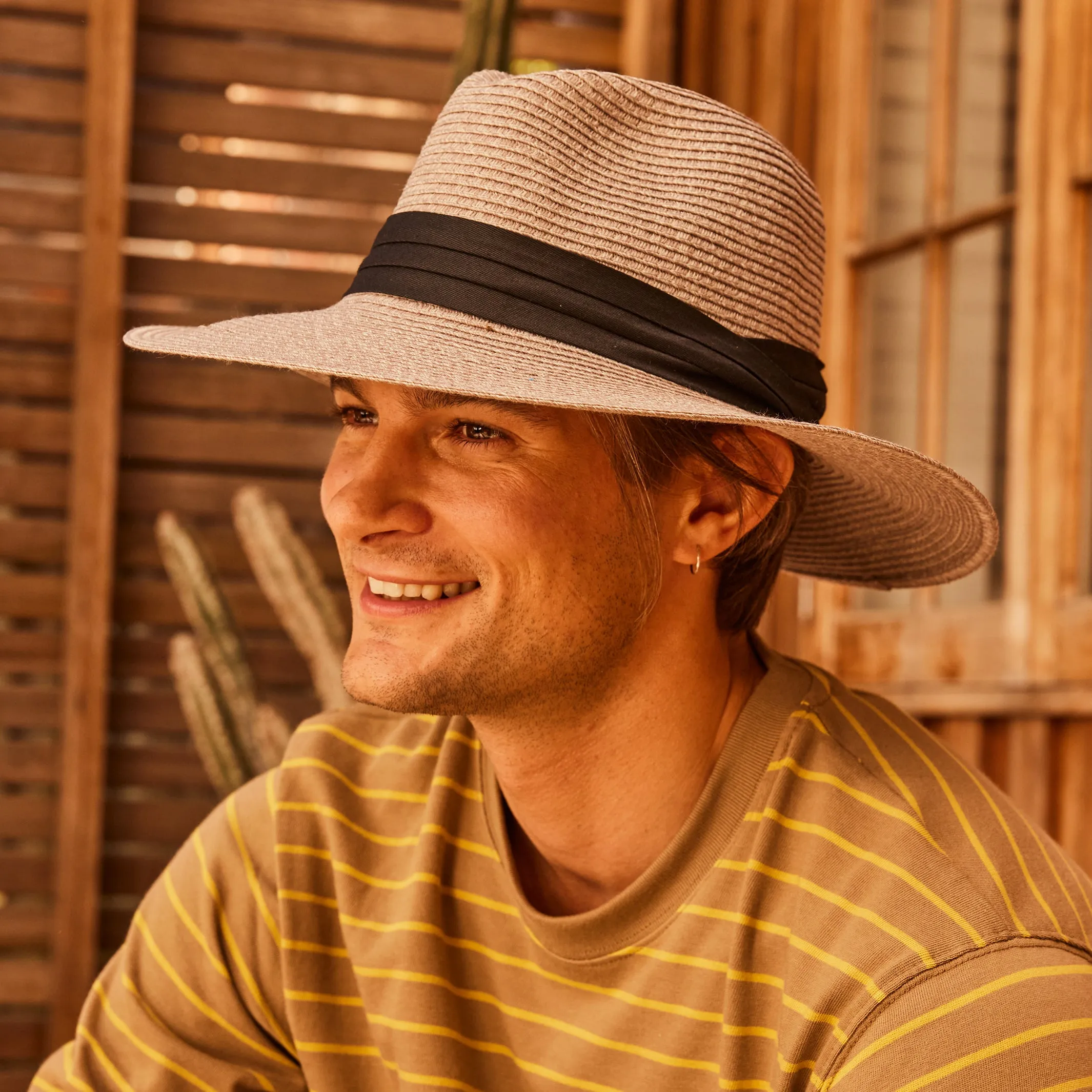 Perry Fedora Hat - Oatmeal