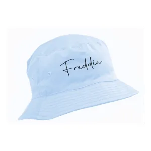 Personalised Bucket Hat - Blue