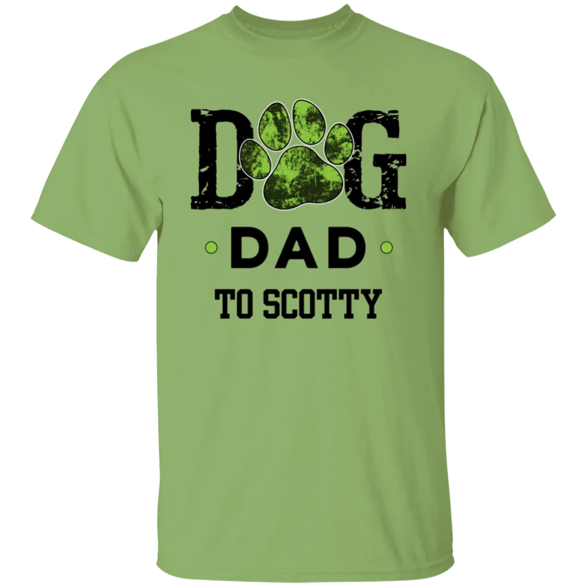 Personalized Dog Dad T-Shirt
