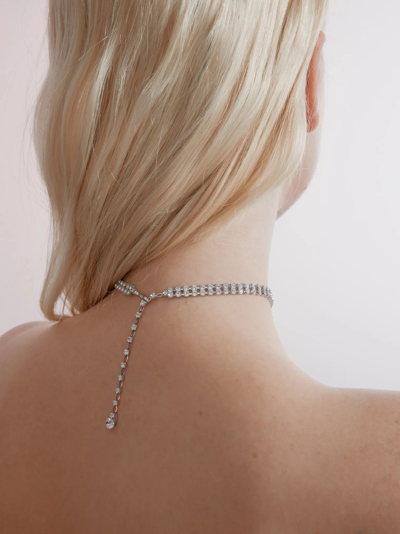 petit choker crystal