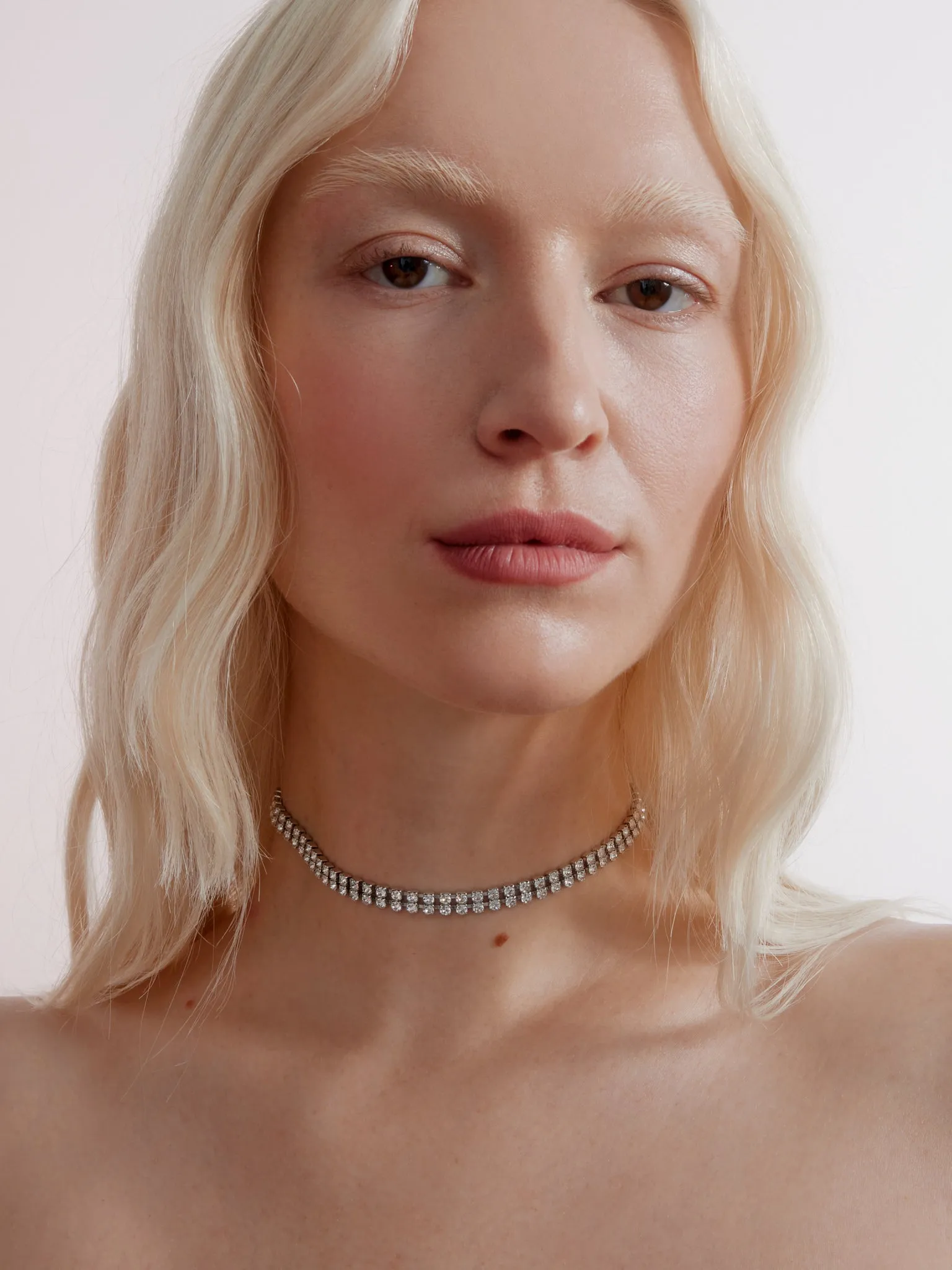 petit choker crystal