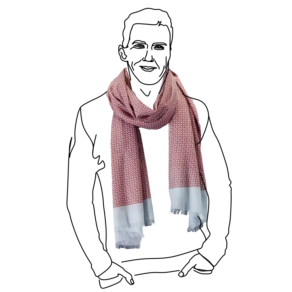 PIHA BEACH Organic Cotton Scarf