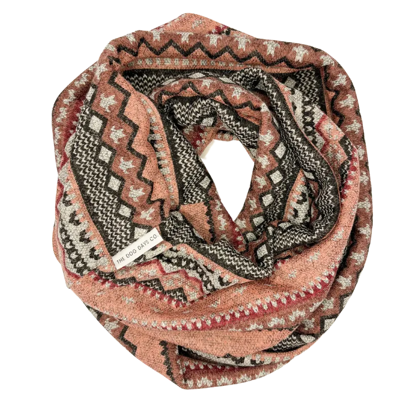 Pink Icelandic Dog Mom Scarf