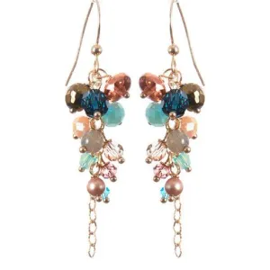 Playful Gems Drape Earrings