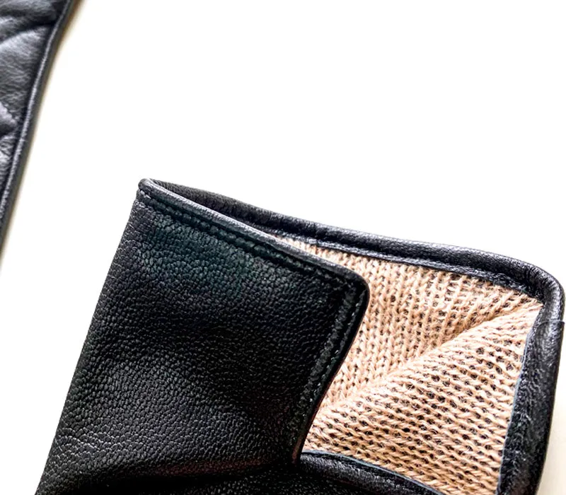 Pomabamba - Goatskin leather gloves - women