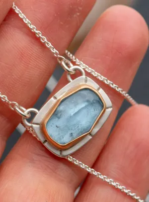 POOLSIDE AQUAMARINE NECKLACES