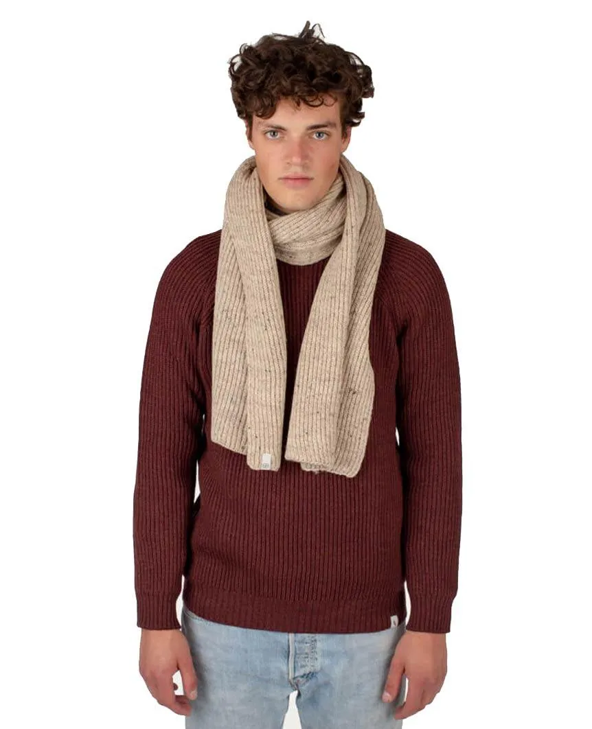 Porter Ribbed Scarf Oatmeal