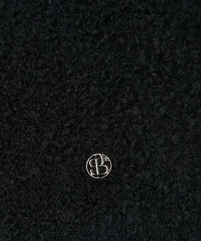 POSHERD Our Buckle Knit Bucket Hat - Black