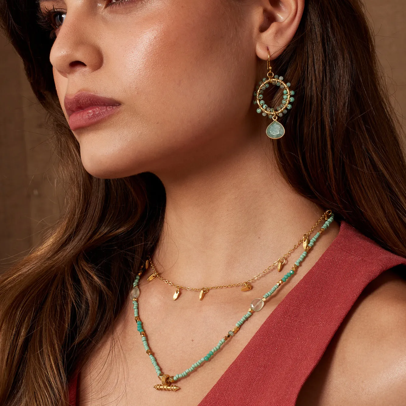 Posy Gold Necklace