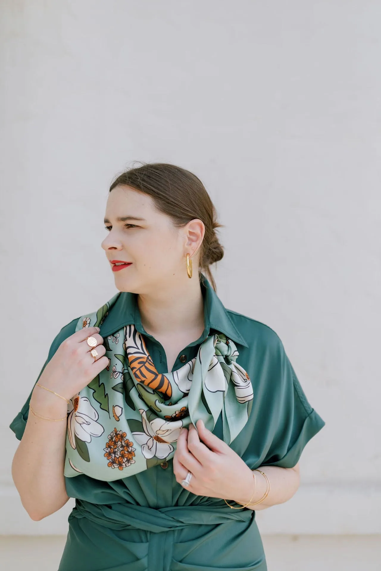POWER SILK SCARF