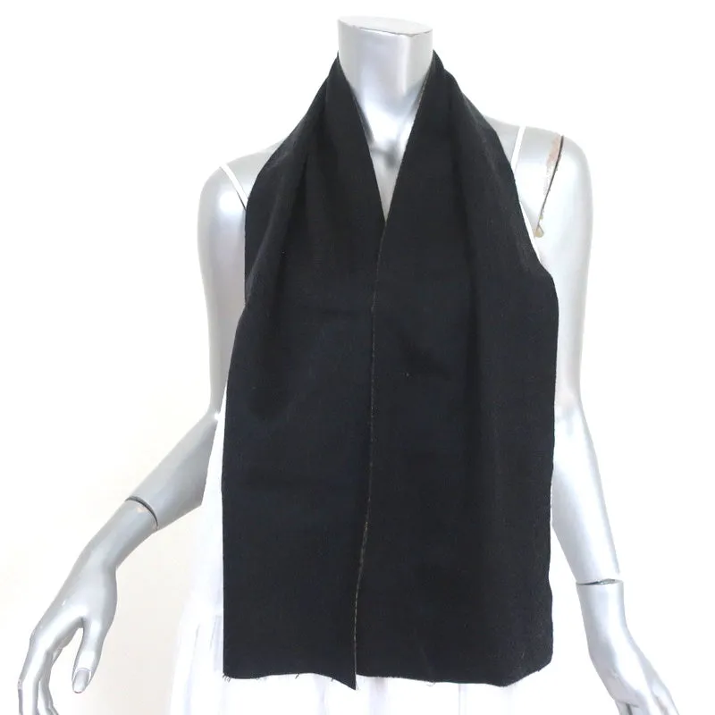 Prada Scarf Beige/Black Geometric Print