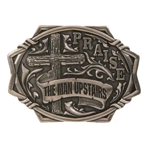 Praise the Man Upstairs Buckle