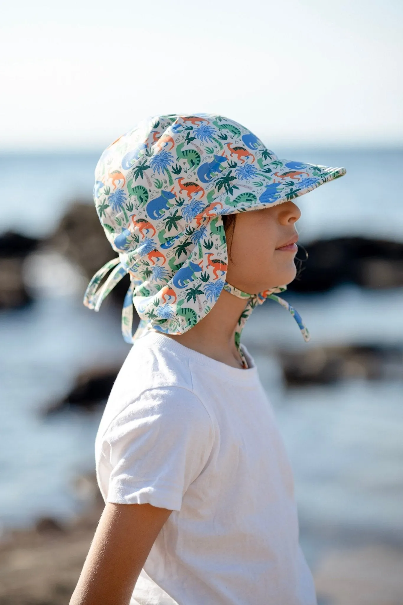 Prehistoric Swim Flap Cap