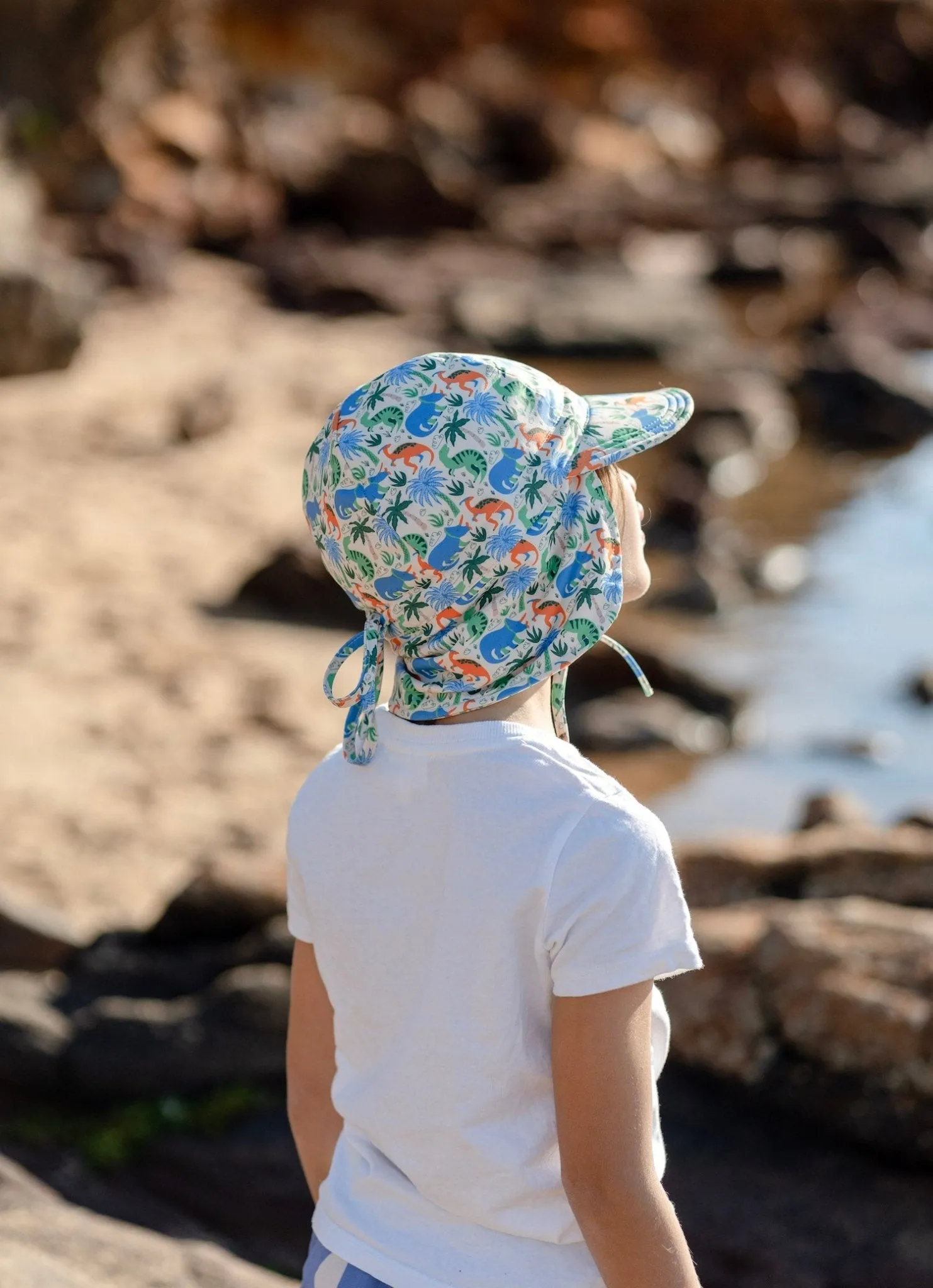 Prehistoric Swim Flap Cap
