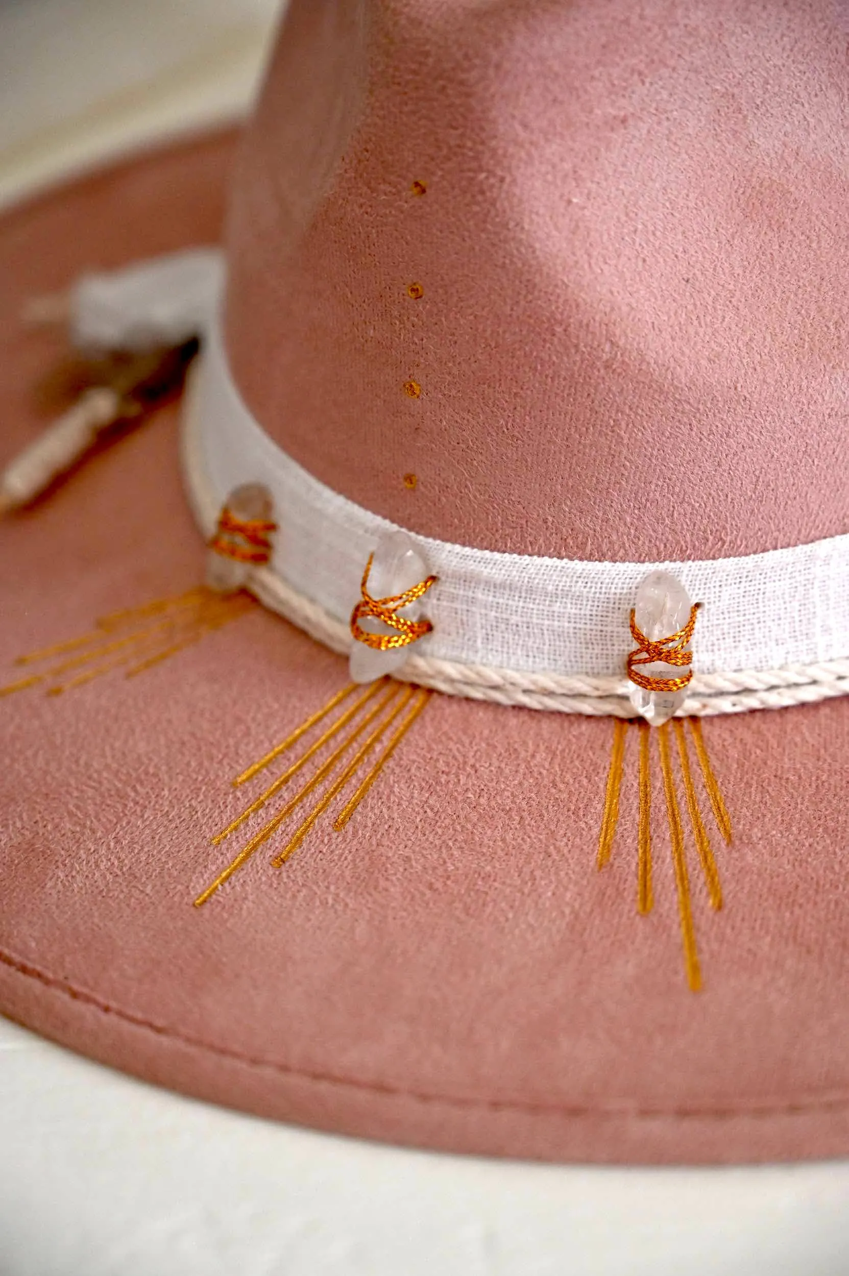 Pretty in Pink Fedora