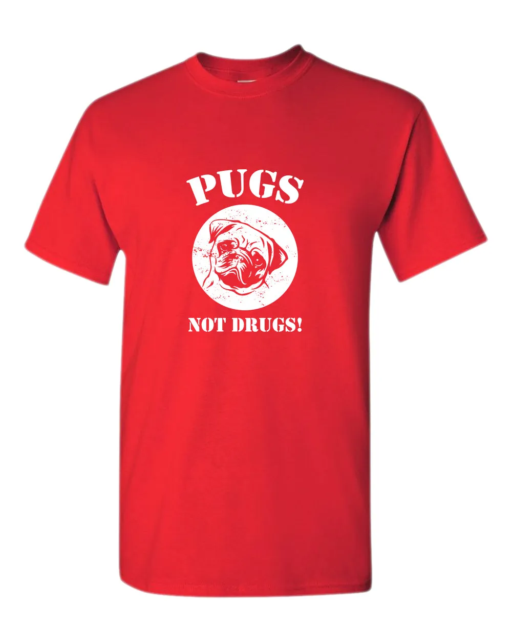 Pugs not drugs T-shirt, pug lover t-shirt