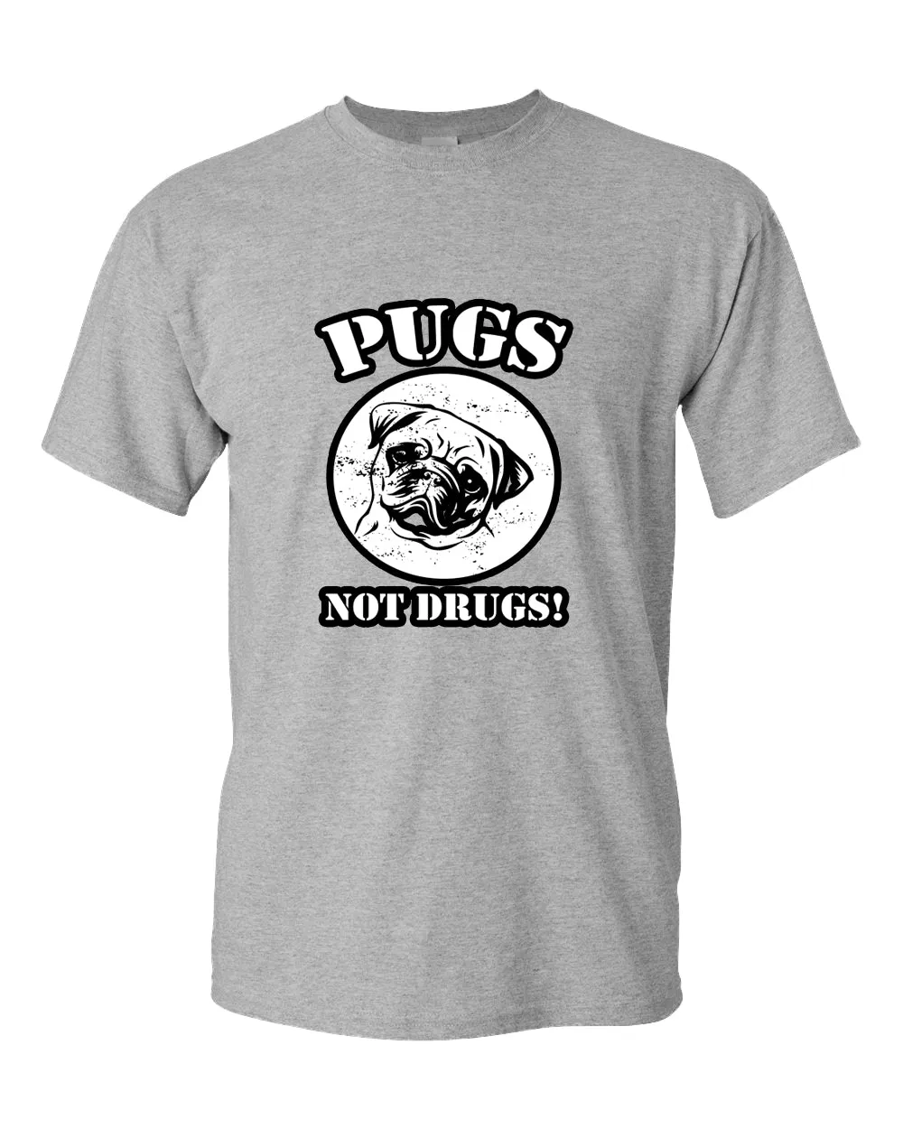 Pugs not drugs T-shirt, pug lover t-shirt