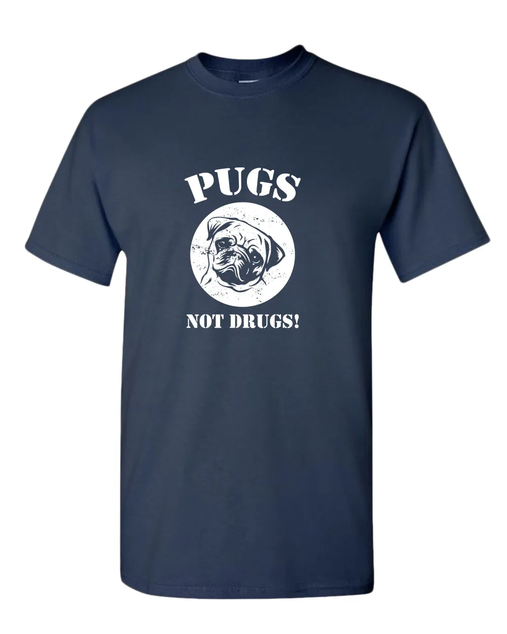 Pugs not drugs T-shirt, pug lover t-shirt