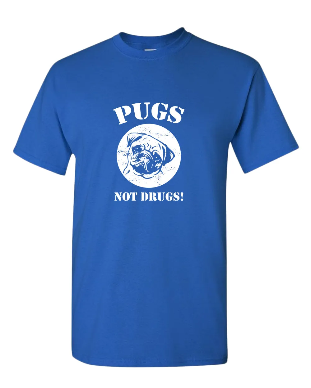 Pugs not drugs T-shirt, pug lover t-shirt