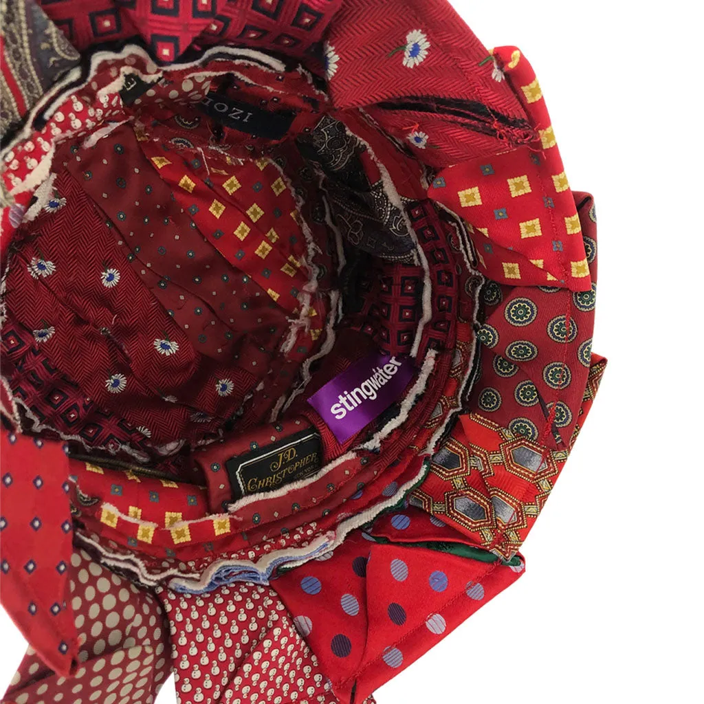 Purple Label Silk Ties Bucket Hat