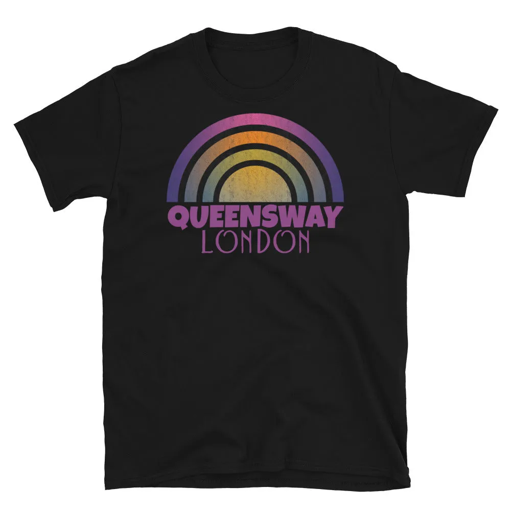 Queensway London Retrowave Graphic T-Shirt