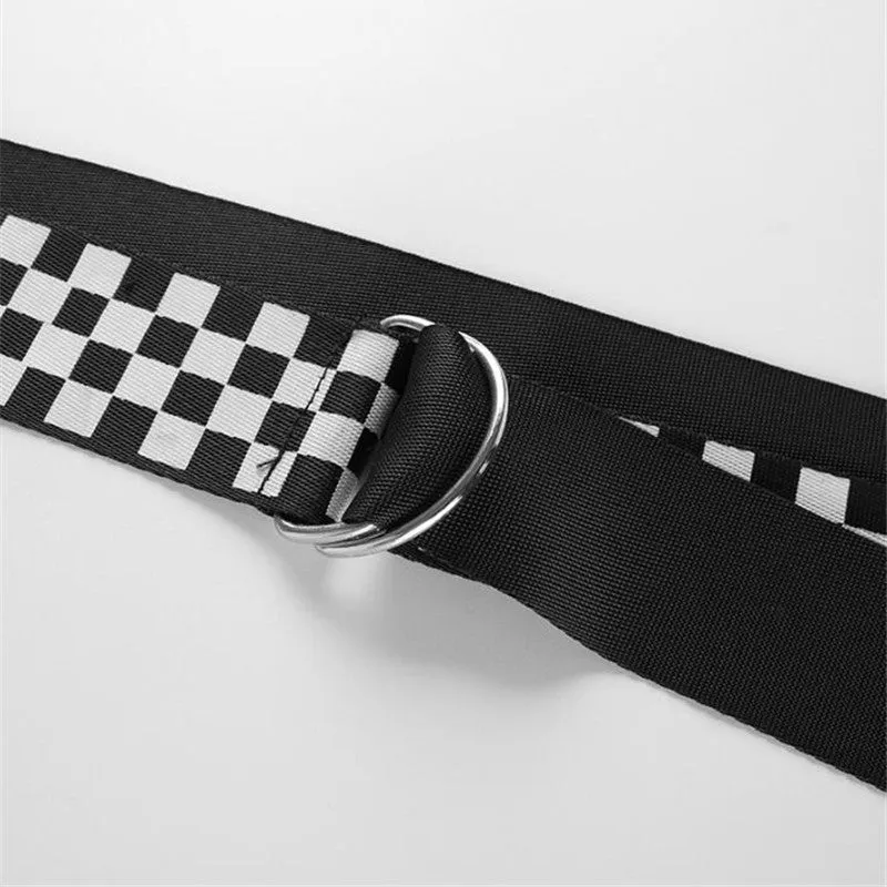 "CHECKERE" BELT K030404