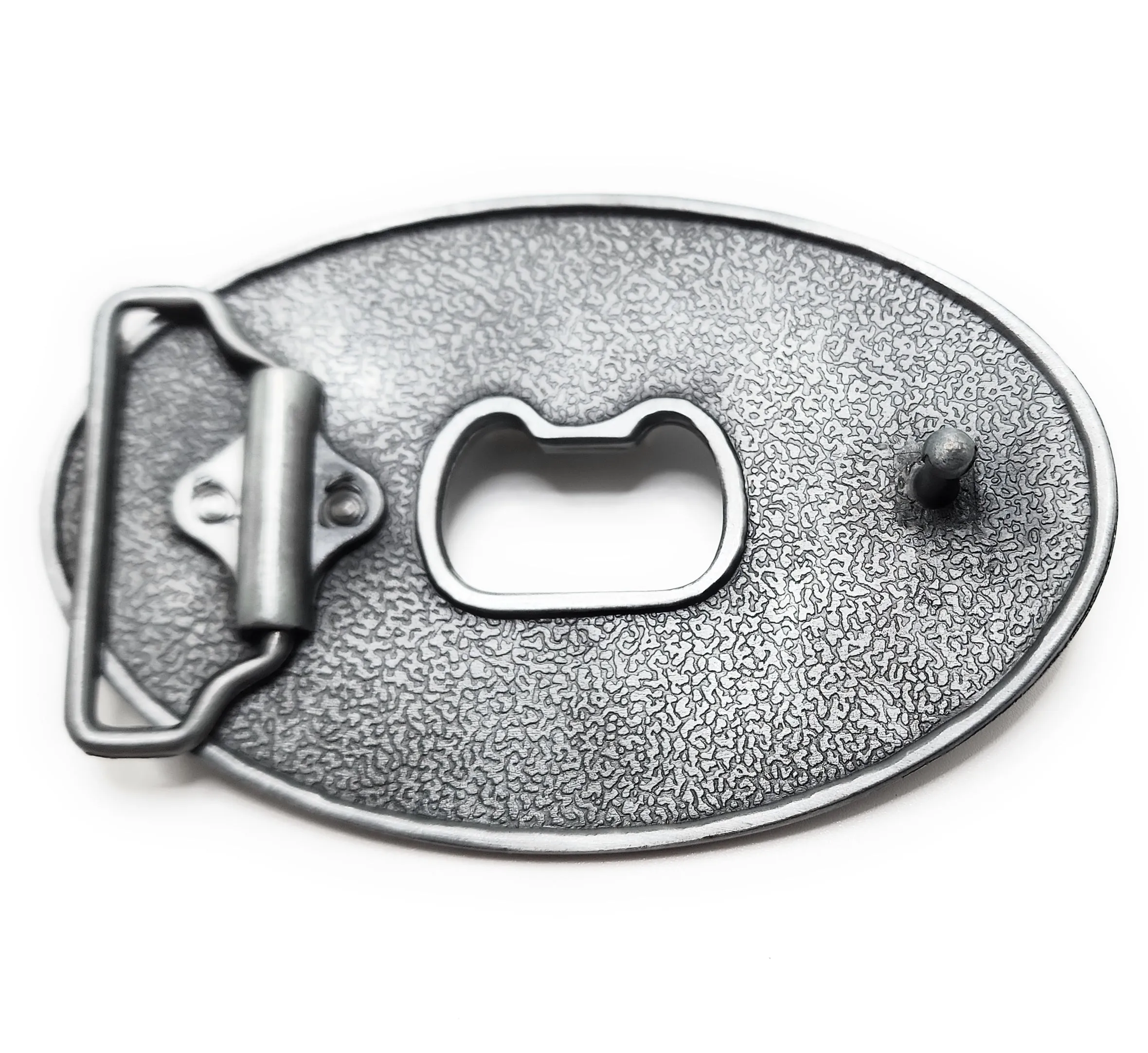 "FUCK OFF!" Middle Finger Belt Buckle Bottle Opener