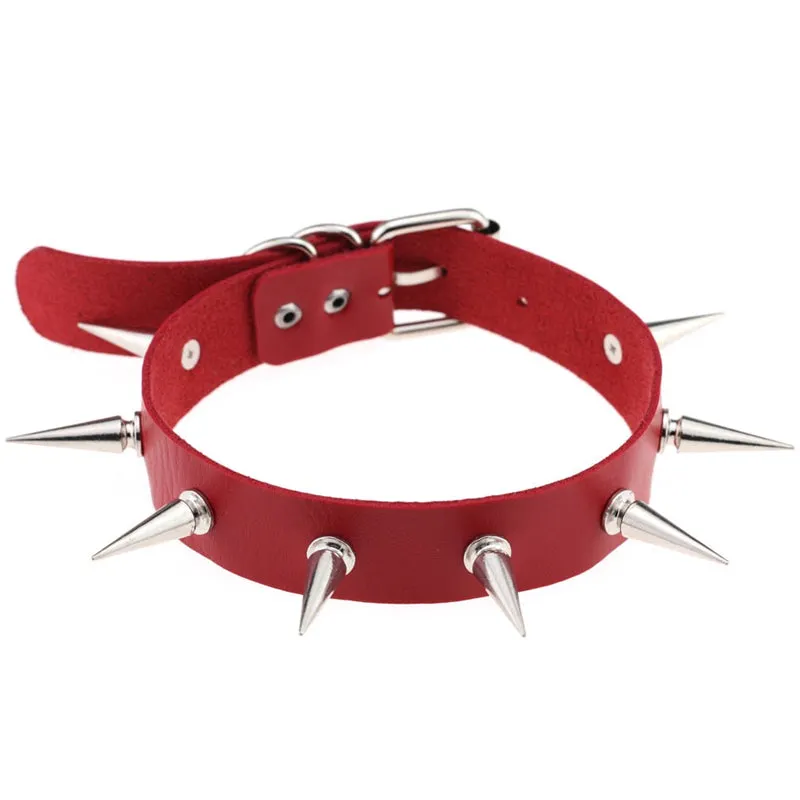 "PUNK STUD" CHOKER D070806