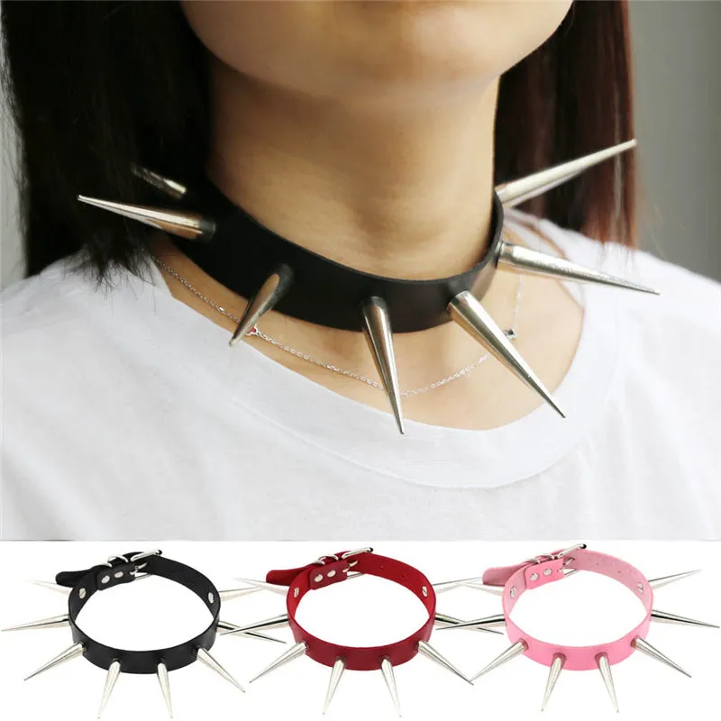 "PUNK STUD" CHOKER D070806