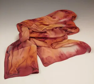 "Saffron" Silk Scarf