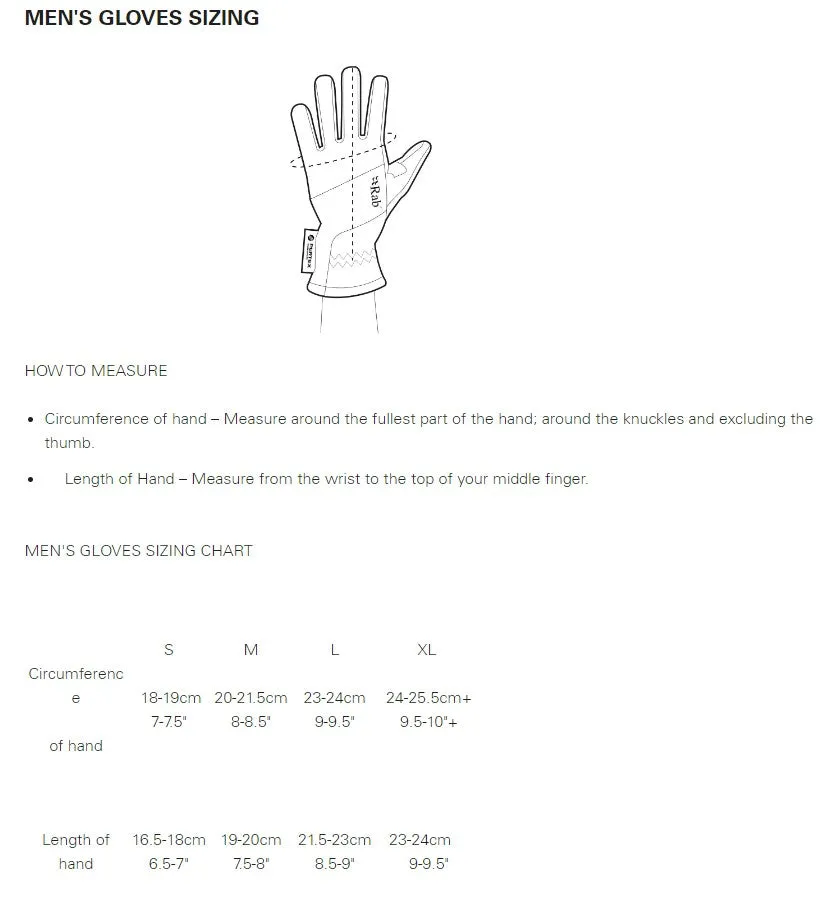 Rab Primaloft Gloves