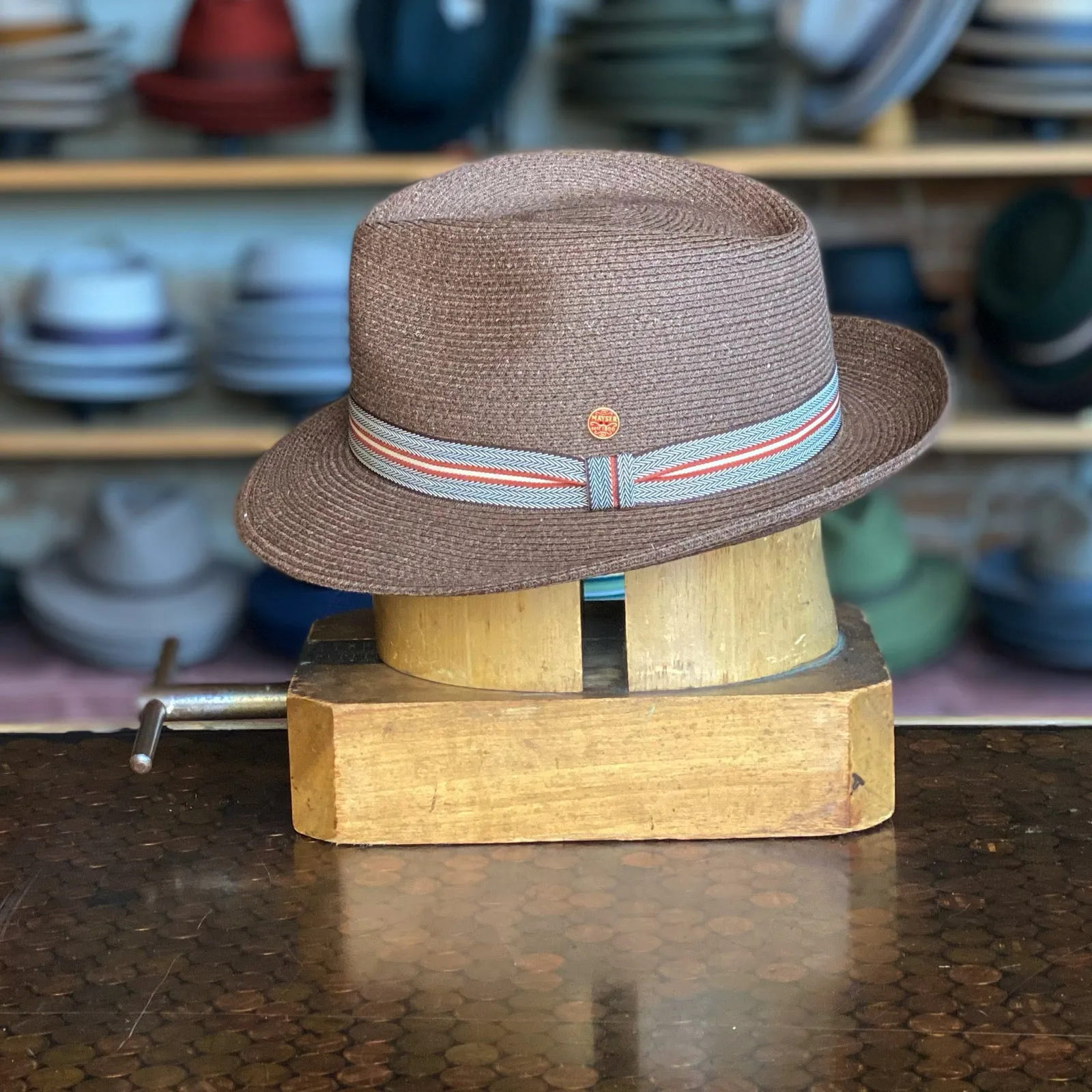 Raffia Maleo Fedora