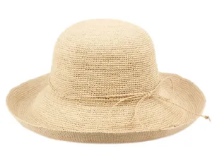Raffia Straw Sun Hat in Natural