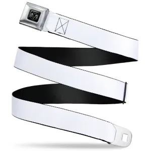Ram Seatbelt Belt - White Webbing