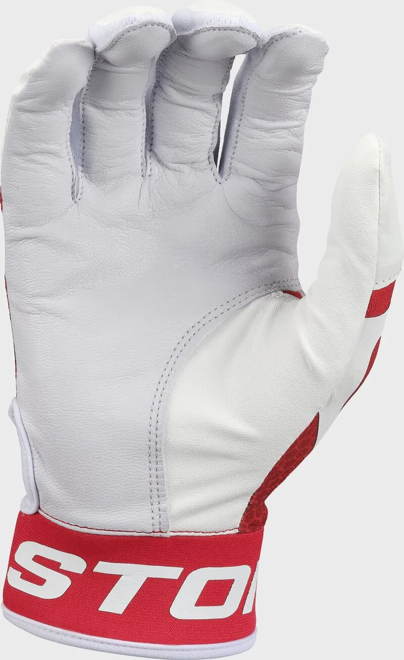 Rawlings Youth MAV GT Batting Gloves - White/Red