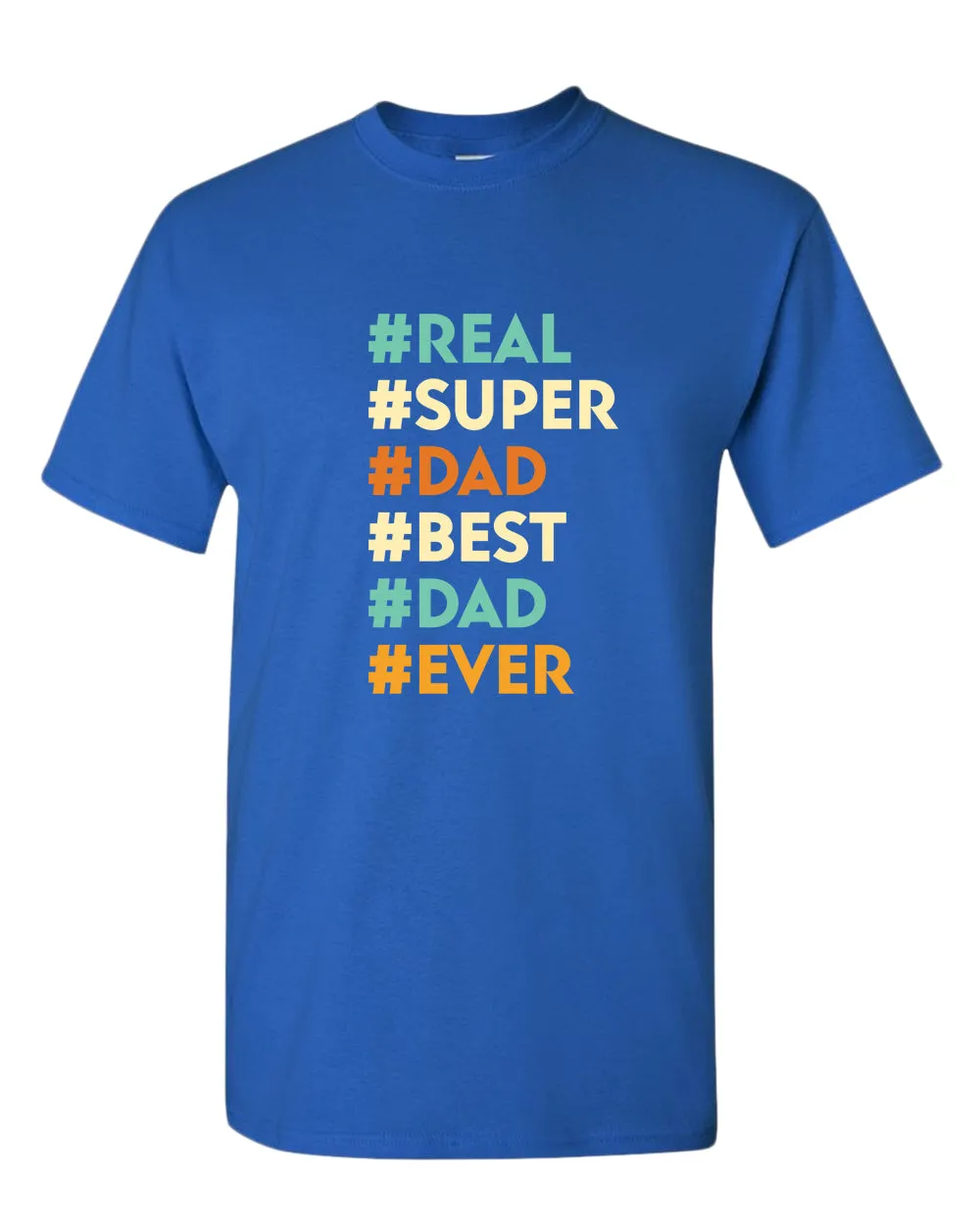 Real super dad best dad ever t-shirt, father's day gift