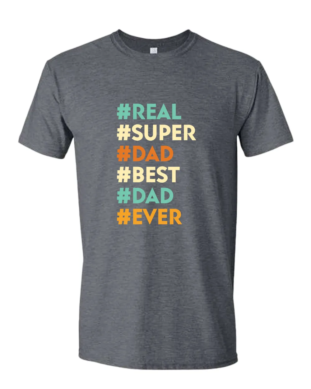 Real super dad best dad ever t-shirt, father's day gift