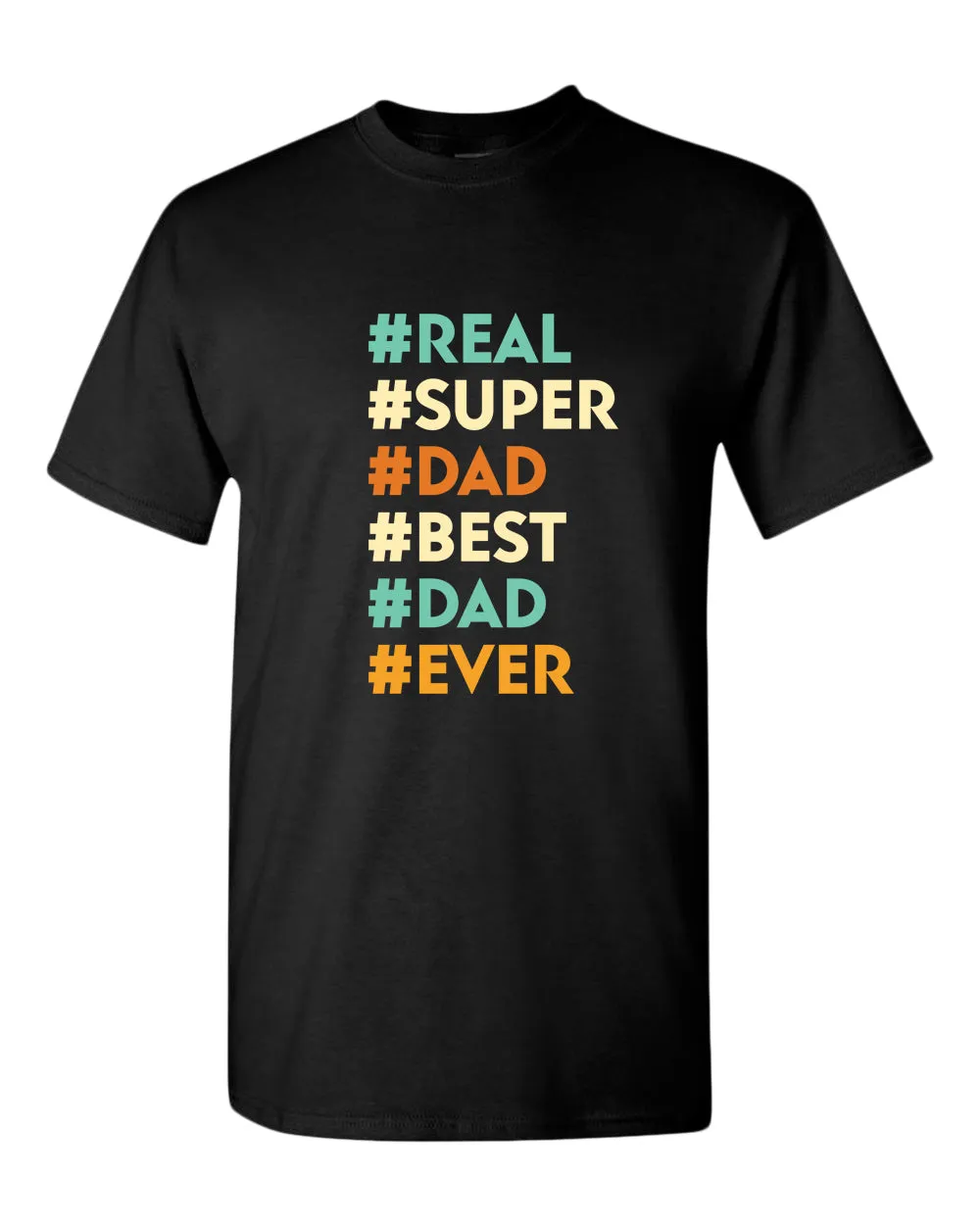 Real super dad best dad ever t-shirt, father's day gift
