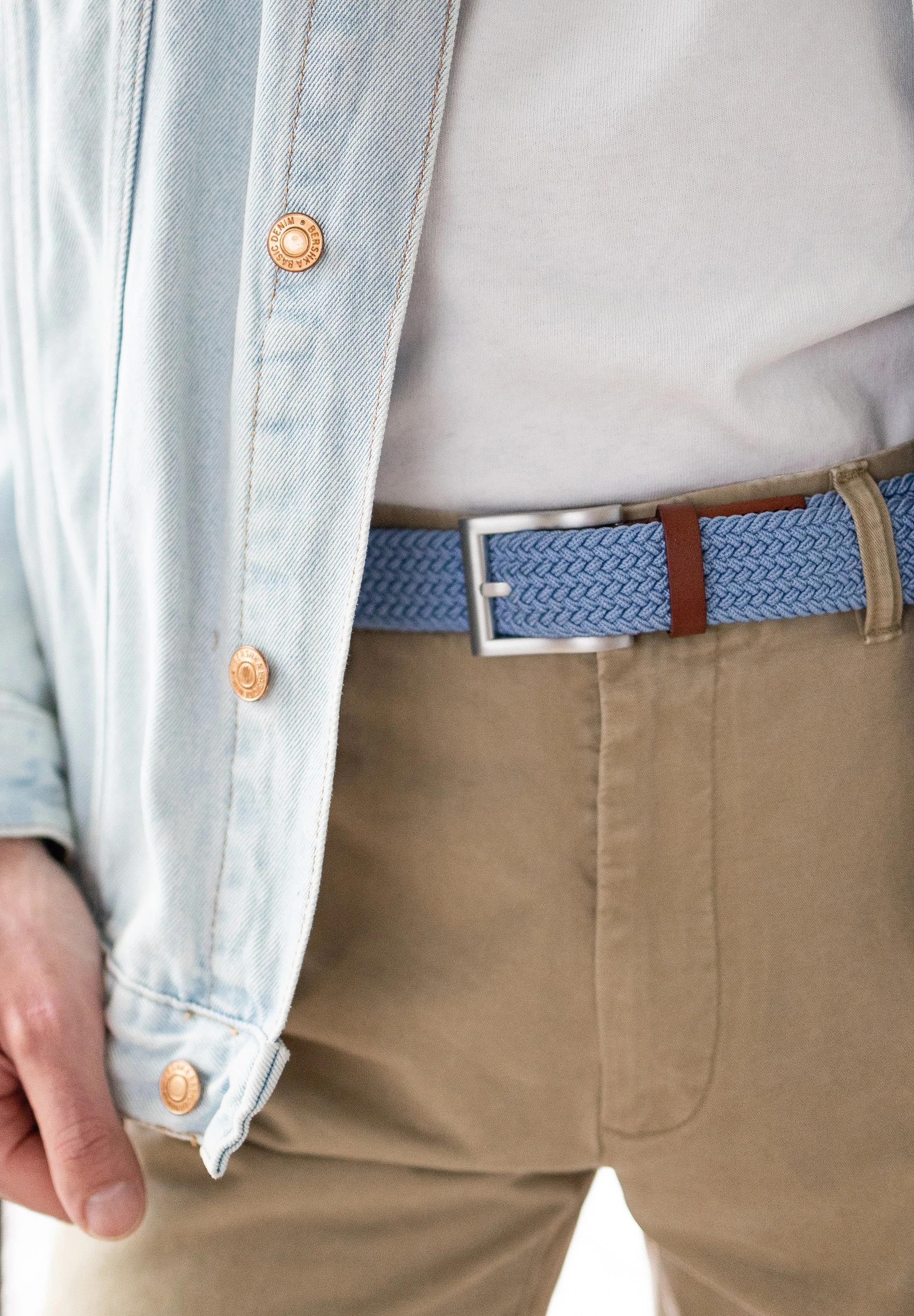 Recycled Elastic Woven Belt Fernando