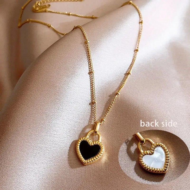 Red Cherry Gold Pendant Necklace For Women Wedding Birthday Gifts Jewelry