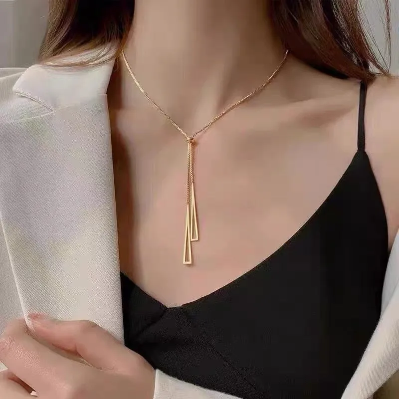 Red Cherry Gold Pendant Necklace For Women Wedding Birthday Gifts Jewelry
