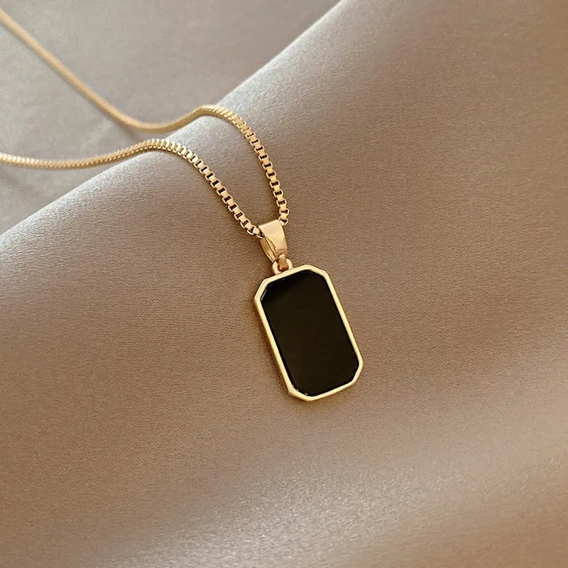 Red Cherry Gold Pendant Necklace For Women Wedding Birthday Gifts Jewelry